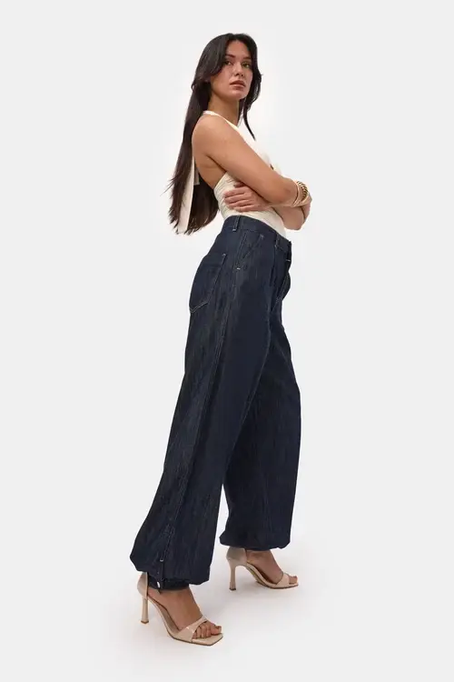 Balon Jogger Fit Denim Jean