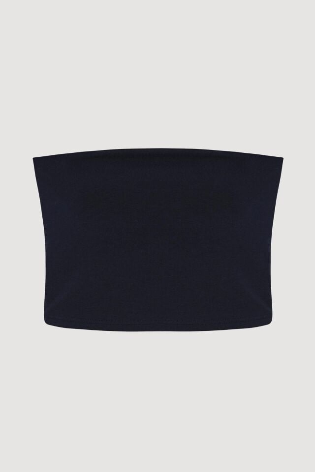 Straplez Crop Top