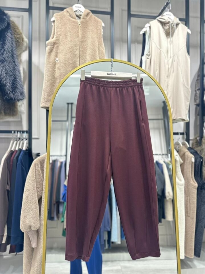 Şalvar Model Kupra Mürdüm